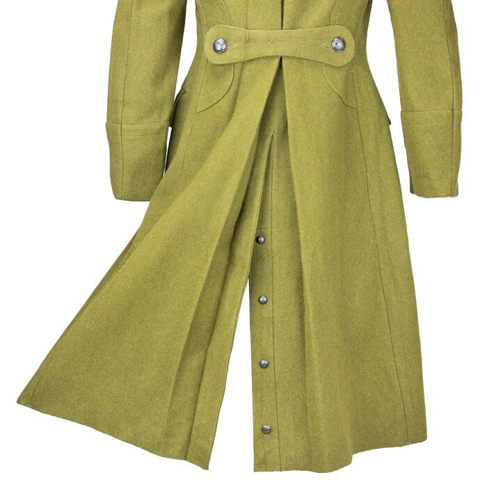 Romanian wool long coat best sale